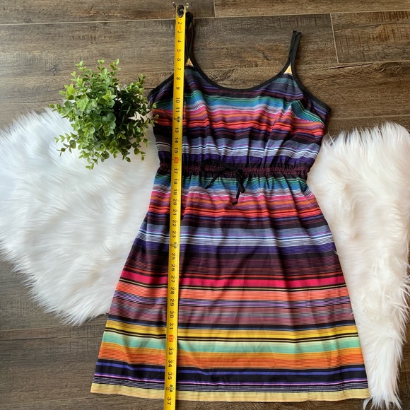 ❤️SOLD Athleta Havana rainbow midi dress - Picture 5 of 8